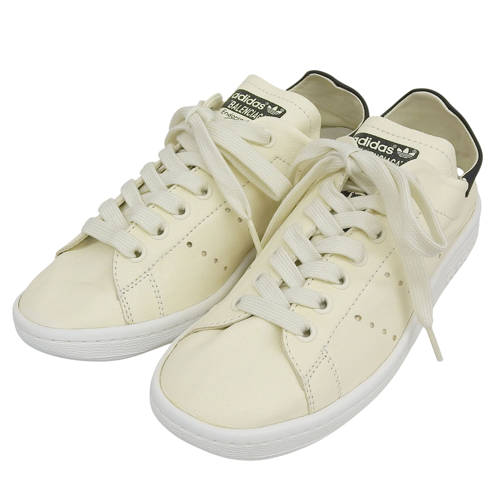 未使用品 バレンシアガ×アディダス ローカットスニーカー スタンスミス 23 721836