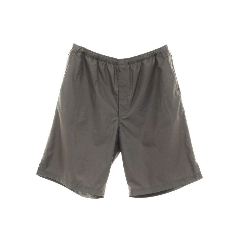 【中古】ビームス BEAMS the A COOL DOTS ポリエステル ショートパンツ ウォームグレー【サイズL】【メンズ】