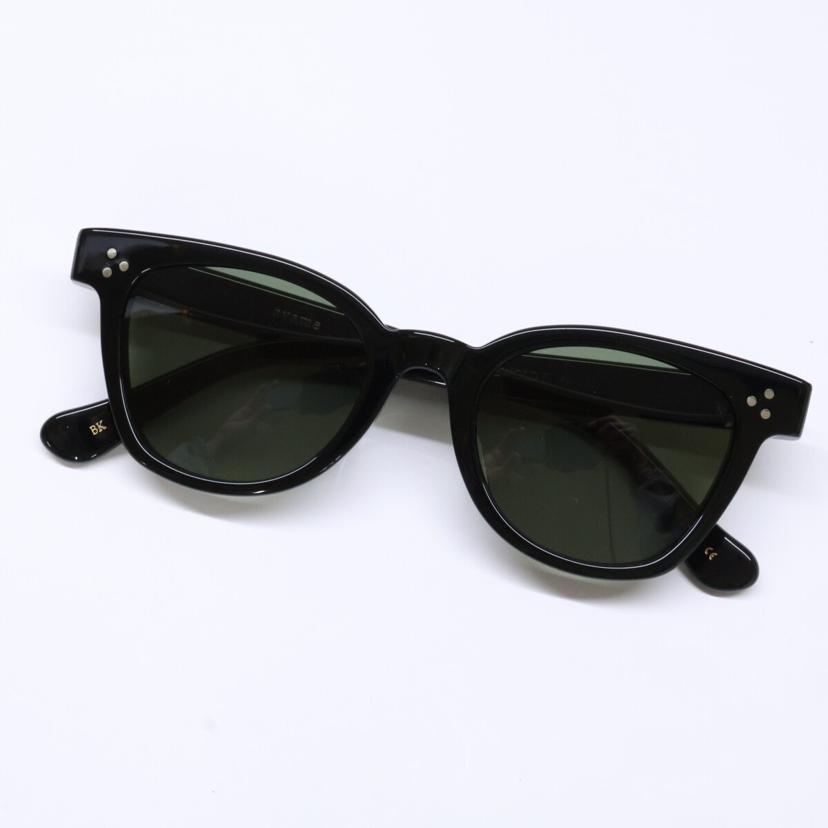 アヤメ 【美品】NEWOLD II BK ニューオールド2 ウェリントンシェイプ 49□21