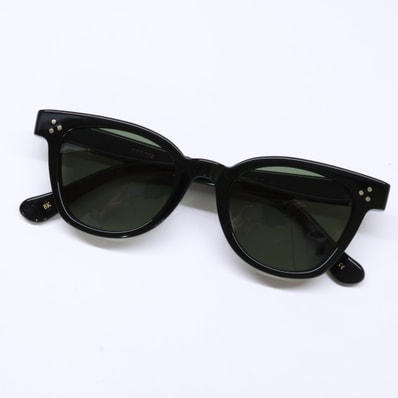 アヤメ 【美品】NEWOLD II BK ニューオールド2 ウェリントンシェイプ 49□21