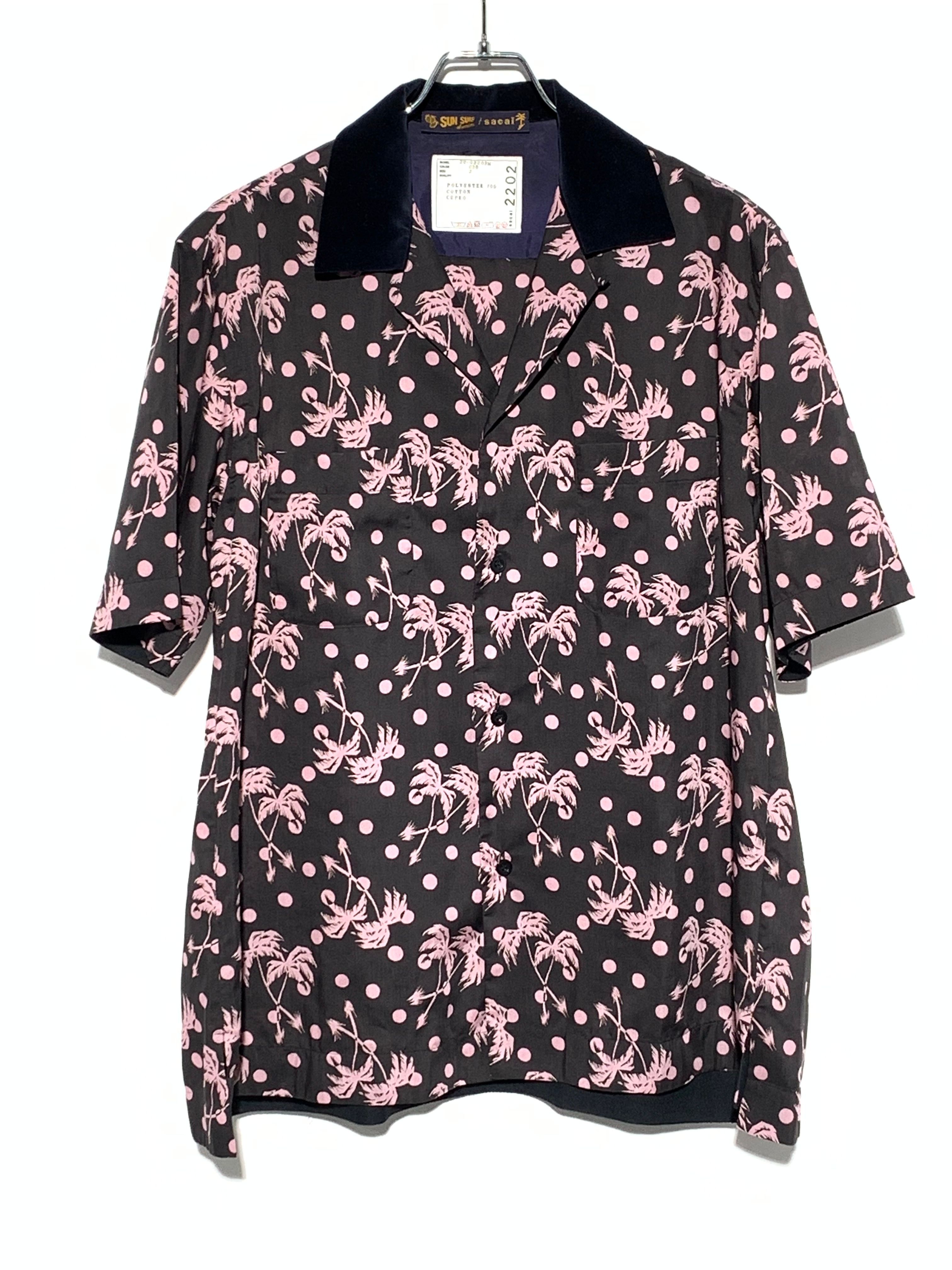Sacai×SUN SURF 20SS アロハシャツ