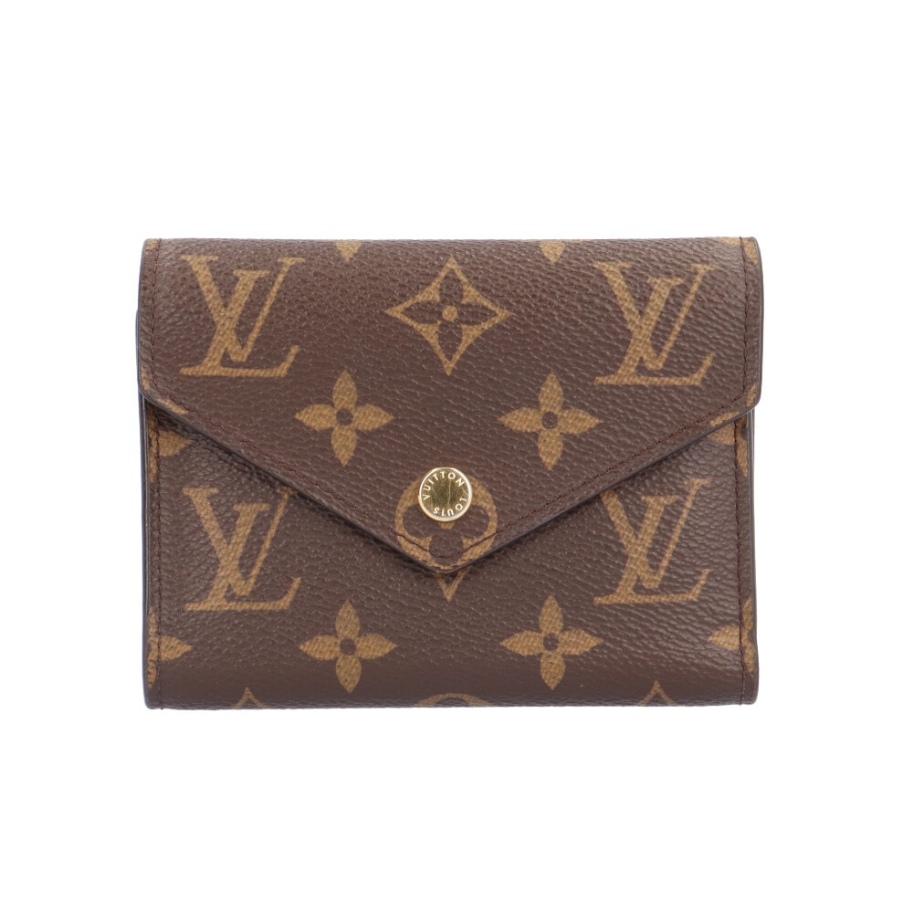 ルイヴィトン ヴィクトリーヌ モノグラム 三つ折り財布 モノグラムキャンバス M62472 ユニセックス LOUIS VUITTON  中古