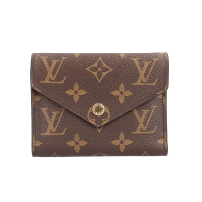 ルイヴィトン ヴィクトリーヌ モノグラム 三つ折り財布 モノグラムキャンバス M62472 ユニセックス LOUIS VUITTON 中古