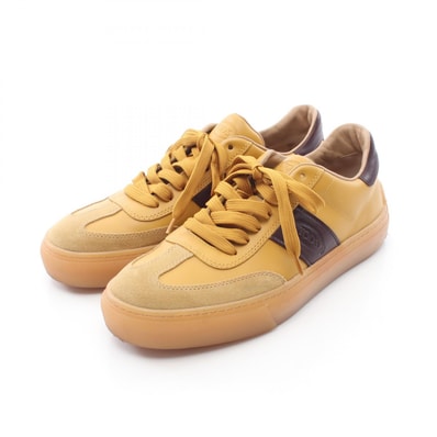 トッズ TOD'S スニーカー 靴 レザー スウェード メンズ イエロー系 / ブラウン系 【中古】