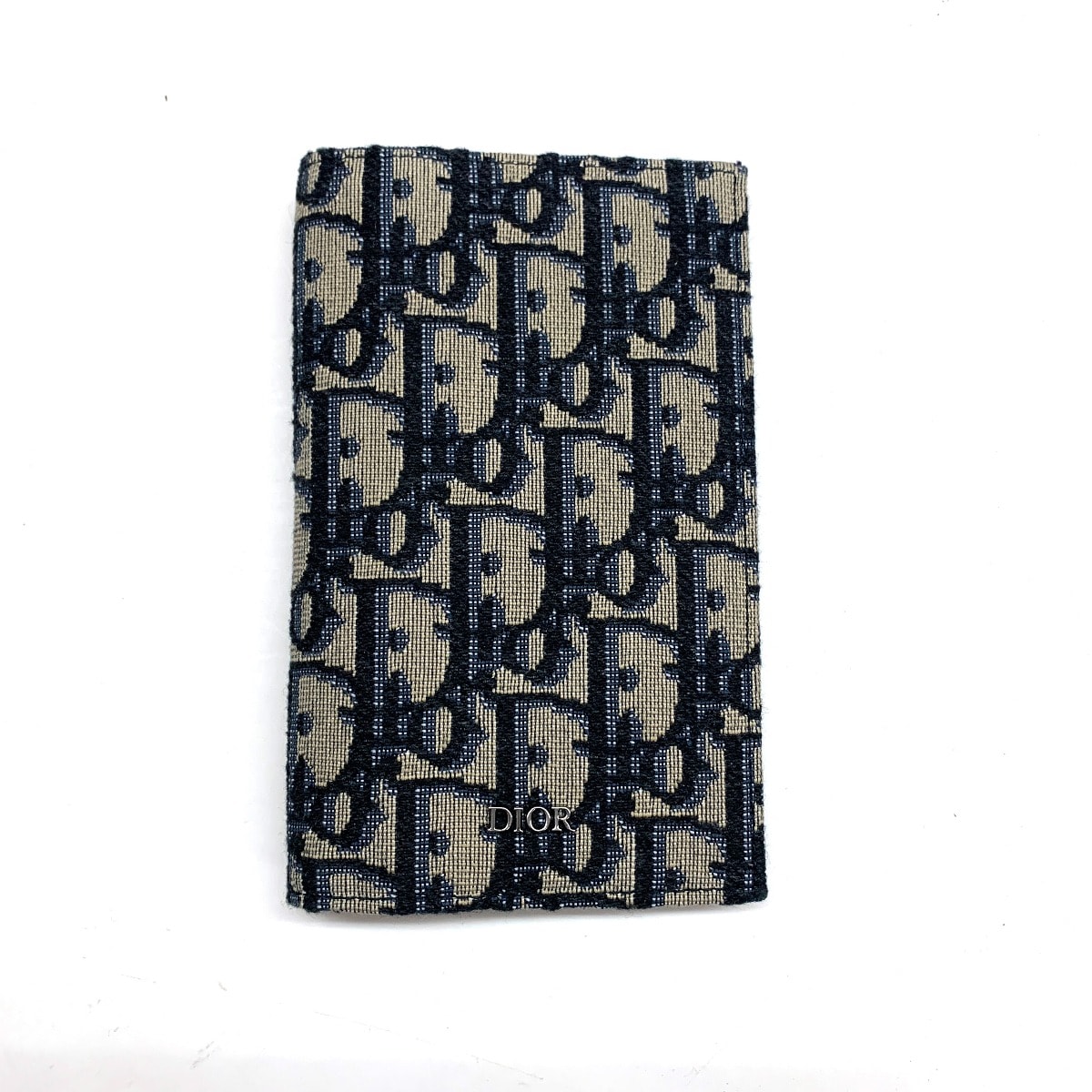 Christian Dior クリスチャンディオール バーティカル 二つ折カードケース 12-BO-0272