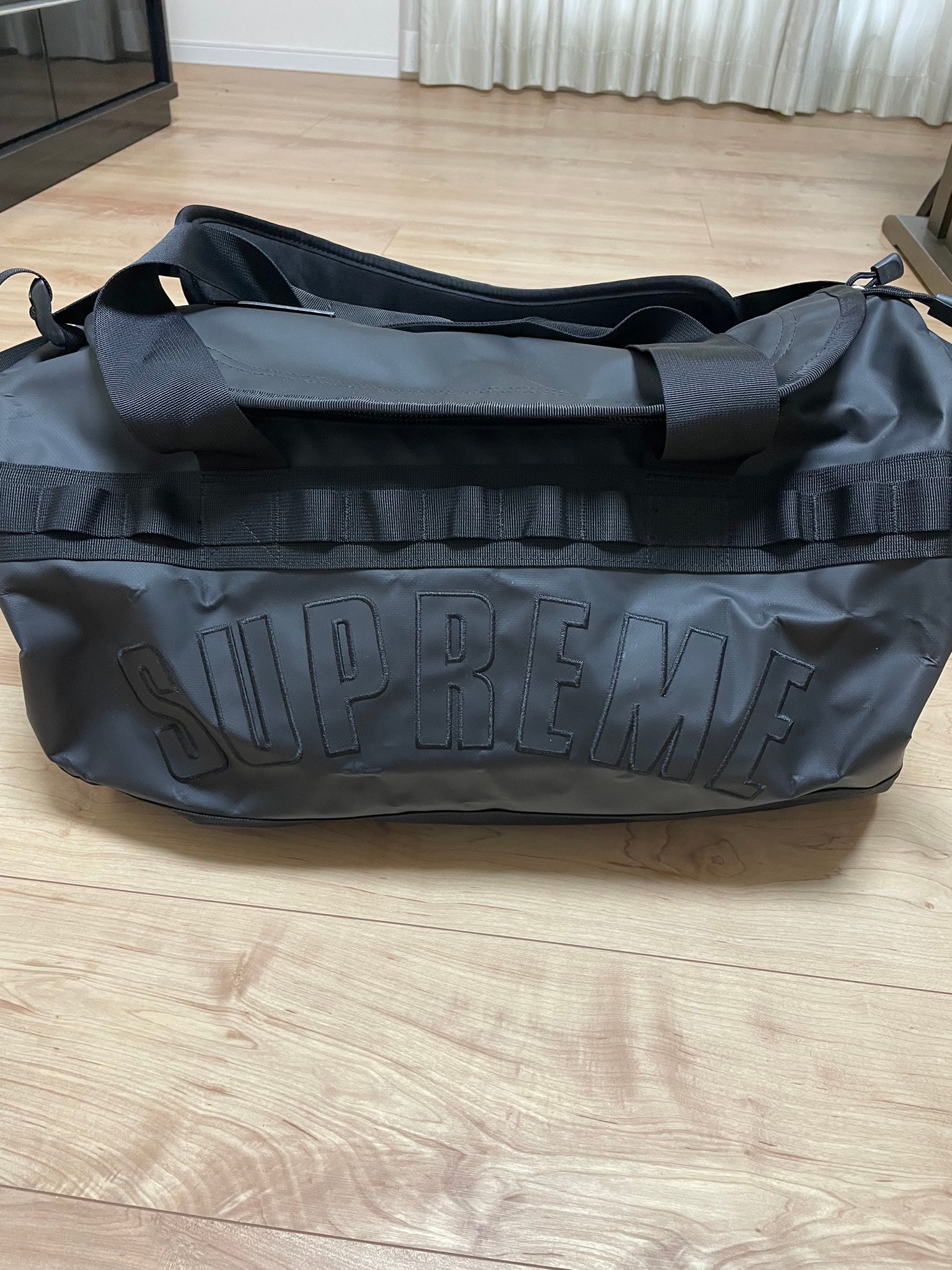 Supreme x The North Face Arc Logo Base Camp Duffle Bag "Black"