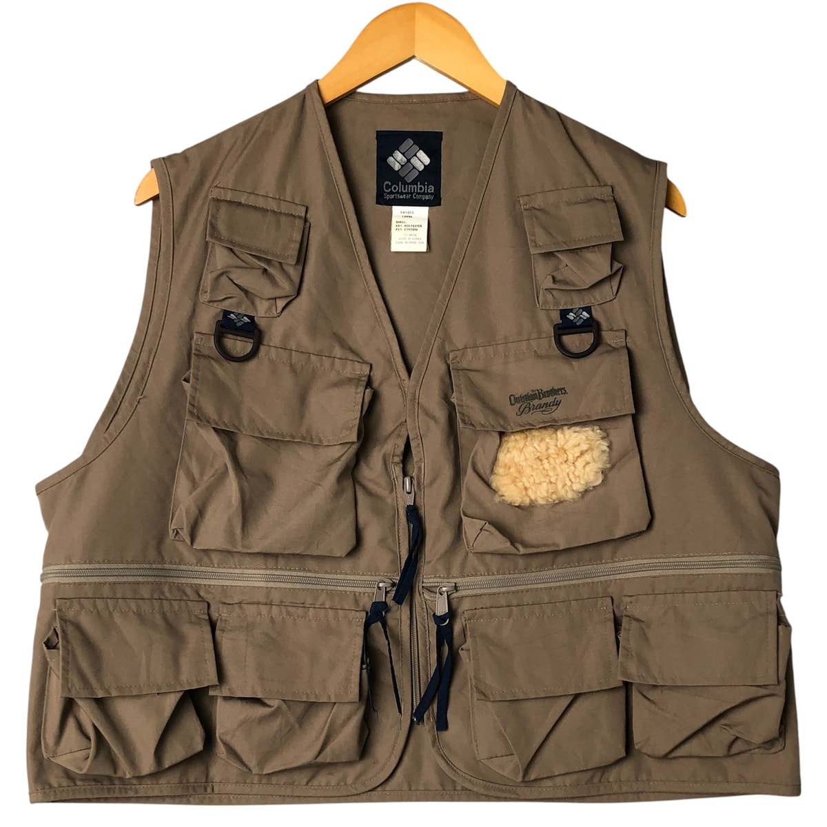 古着 80年代 コロンビア Columbia 紺タグ フィッシングベスト メンズL相当 ヴィンテージ/eaa598773