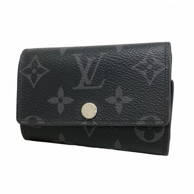 ★最終価格【6cd5680-k】ルイヴィトン キーケース モノグラム・エクリプス ミュルティクレ6 M82603 ブラック【中古】メンズ