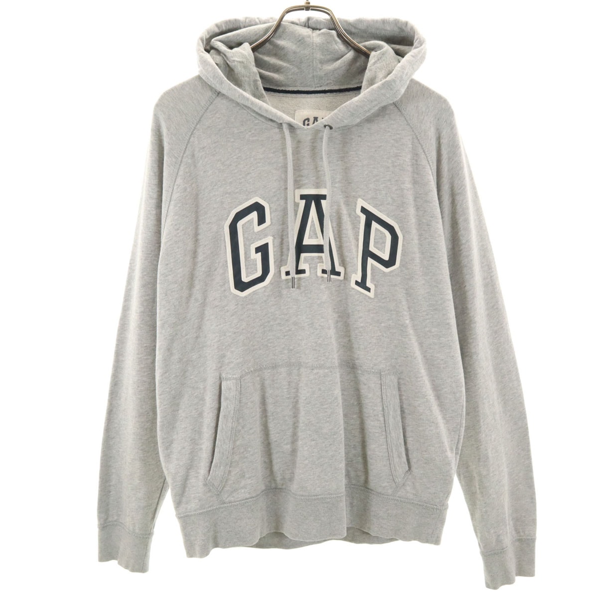GAP ギャップ 長袖 スウェットパーカー M グレー