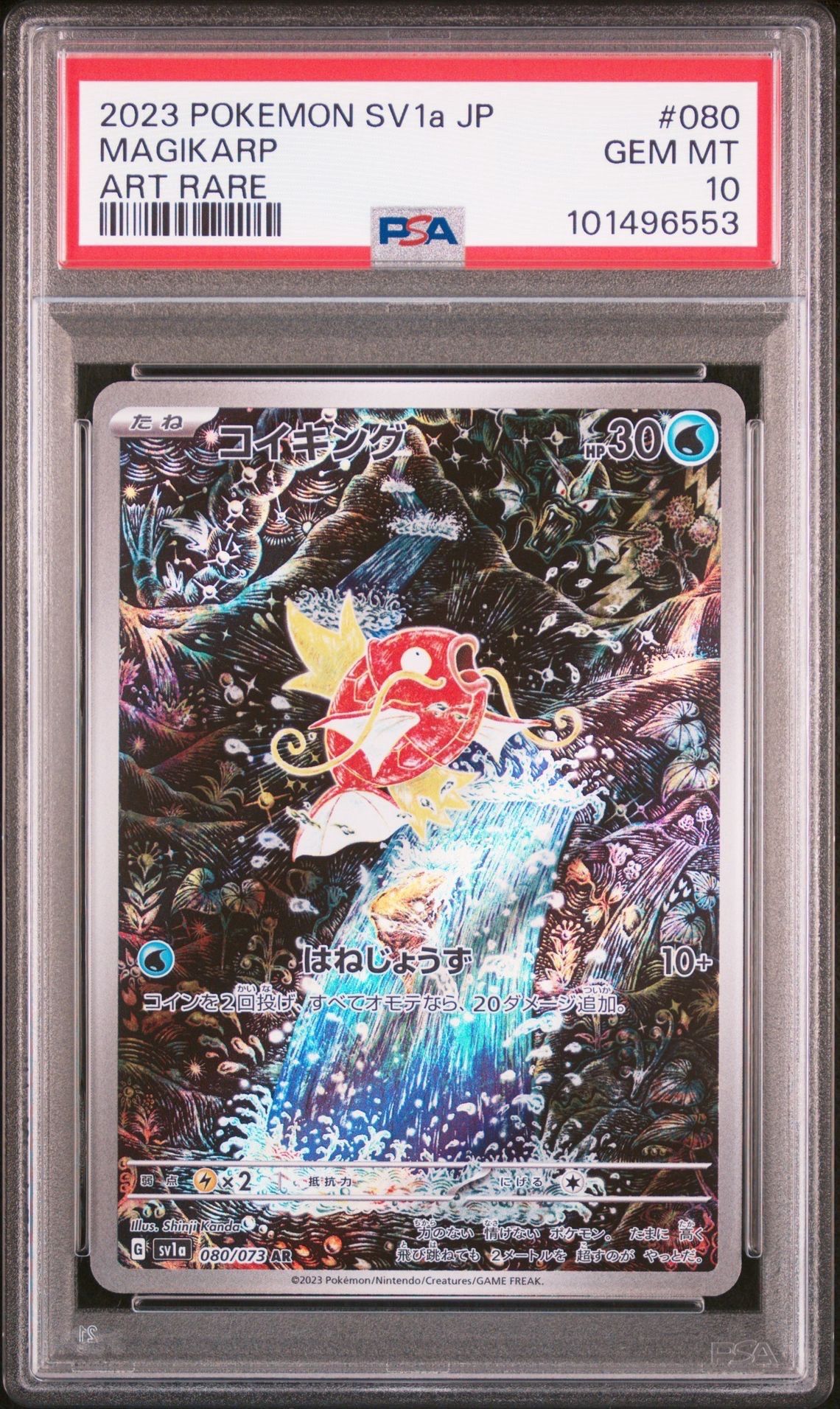 コイキング AR[SV1a 080/073](スカーレット&バイオレット 拡張パック「トリプレットビート」)