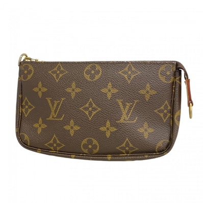 ★最終価格【6cd5714】ルイヴィトン ポーチ モノグラム ミニポシェットアクセソワール M58009 ブラウン【中古】レディース