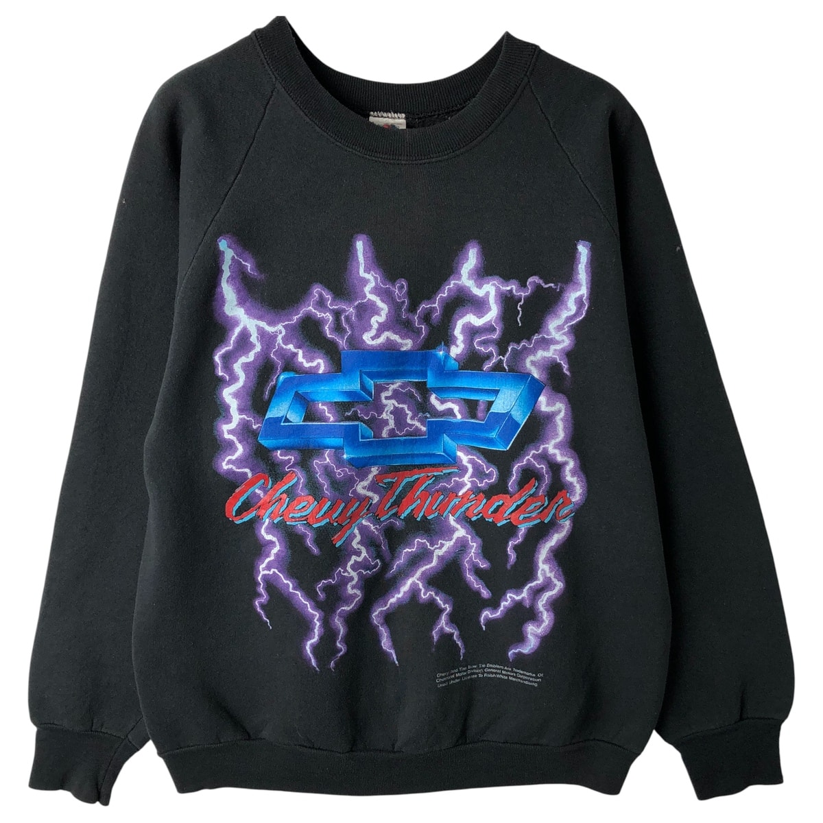 古着 90年代 フルーツオブザルーム FRUIT OF THE LOOM CHEVROLET シボレー アドバタイジング スウェットシャツ トレーナー USA製 メンズL相当 ヴィンテージ/eaa610385