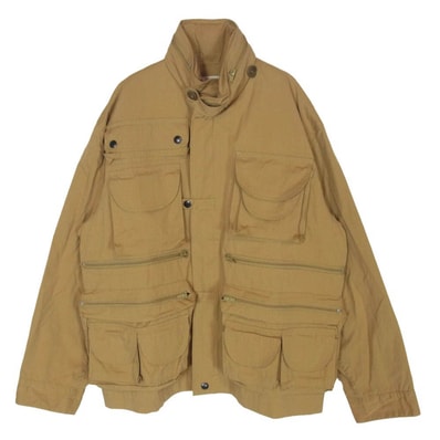 The REAL McCOY'S ザリアルマッコイズ MJ24009 JOE McCOY ジョーマッコイ PHOTOGRAPHER UTILITY JACKET フォトグラファー ユーティリティ タクティカルポケット ジャケット ベージュ系 M【中古】