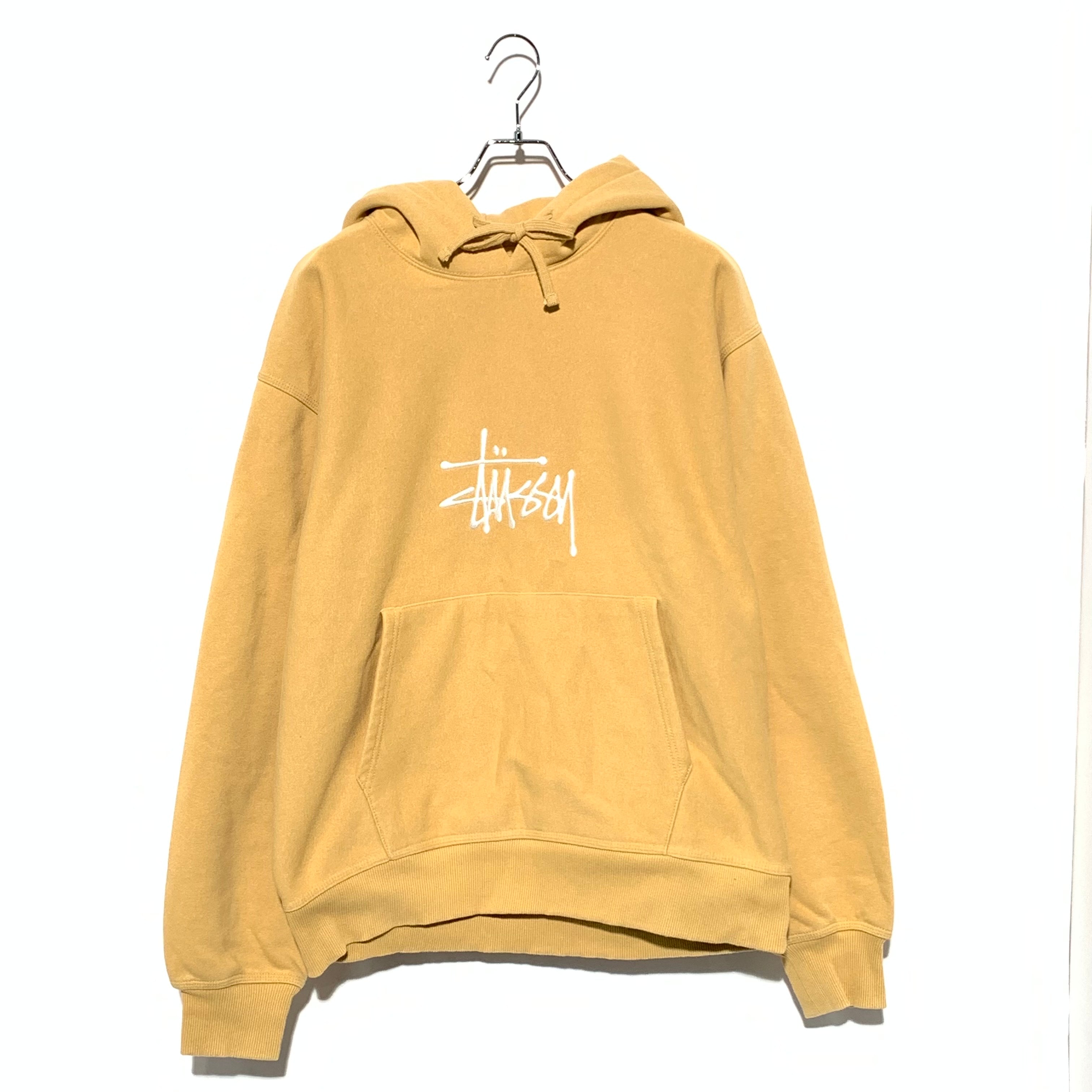 Stussy Basic Applique Hoodie "Yellow"