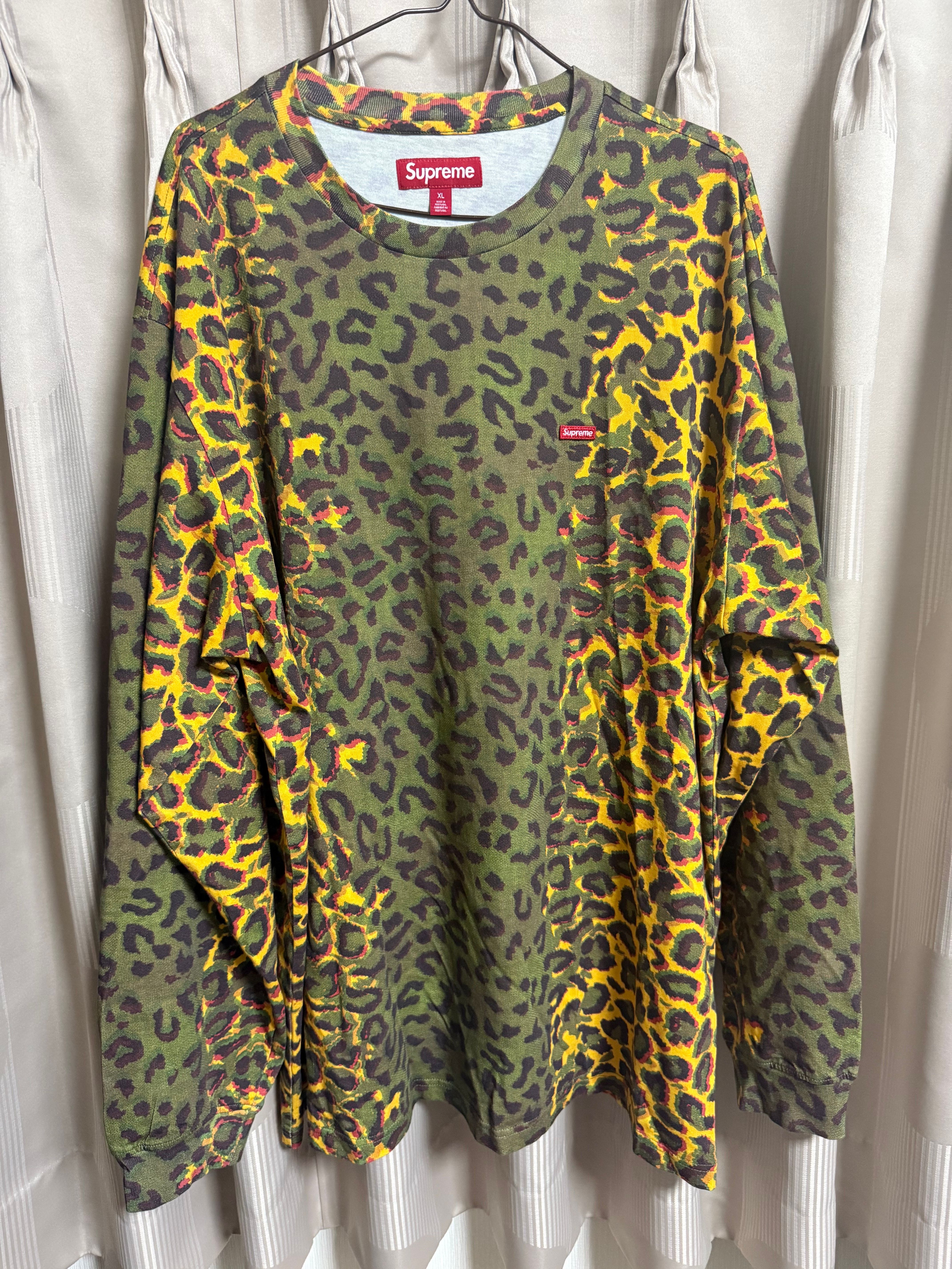 シュプリーム スモール ボックス エルエス Tシャツ "チーター" (24FW)
