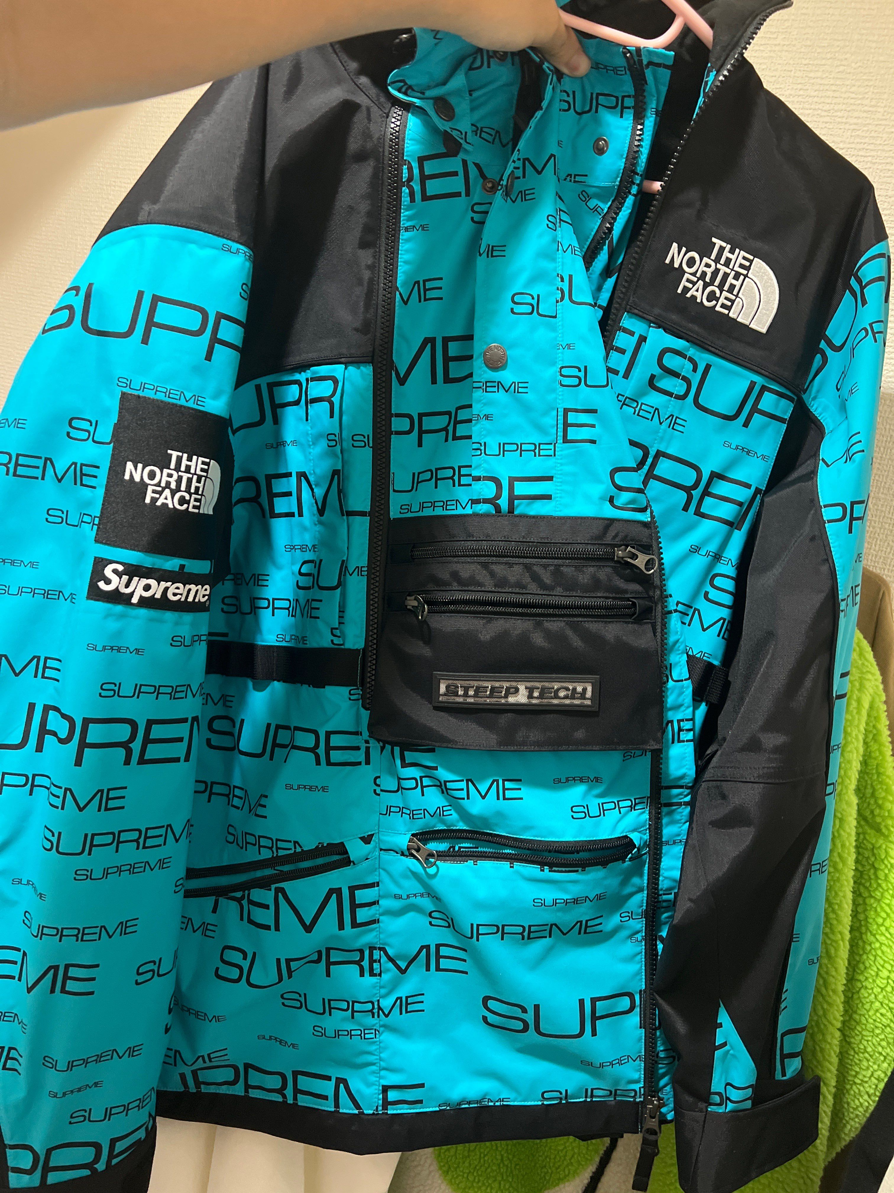 Supreme x The North Face Steep Tech Apogee Jacket "Teal"