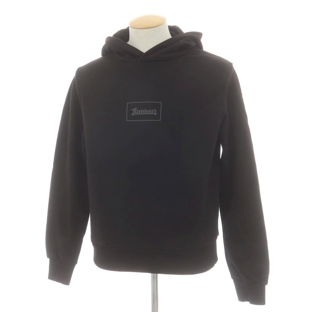 【中古】ヘルノ Herno コットン スウェット プルオーバー パーカー ブラック【サイズ44】【メンズ】