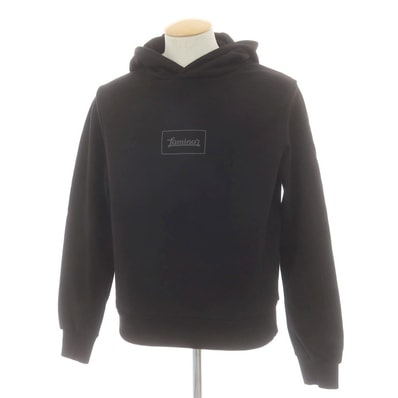 【中古】ヘルノ Herno コットン スウェット プルオーバー パーカー ブラック【サイズ44】【メンズ】