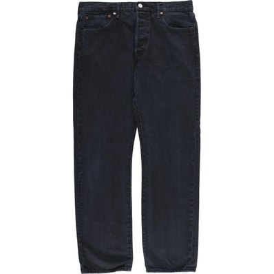古着 リーバイス Levi's 501 ブラックデニム ストレートデニムパンツ メンズw36相当/eaa581935