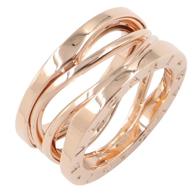 ブルガリ BVLGARI B-zero1 ビーゼロワン リング レジェンド リング リング・指輪 ジュエリー K18PG(ピンクゴールド) レディース ゴールド系 【中古】