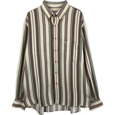 古着 バーバリー Burberry's OF LONDON 長袖 ボタンダウンストライプシャツ メンズL相当/eaa634899