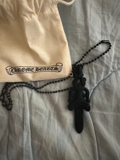 Chrome Hearts Dagger Silicon Necklace