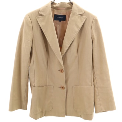 BURBERRY LONDON バーバリーロンドン テーラードジャケット 42 ベージュ 三陽商会