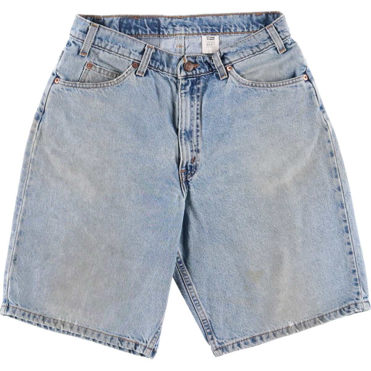 古着 90年代 リーバイス Levi's 560 LOOSE FIT オレンジタブ デニム ハーフパンツ メンズw33相当 ヴィンテージ/eaa553365