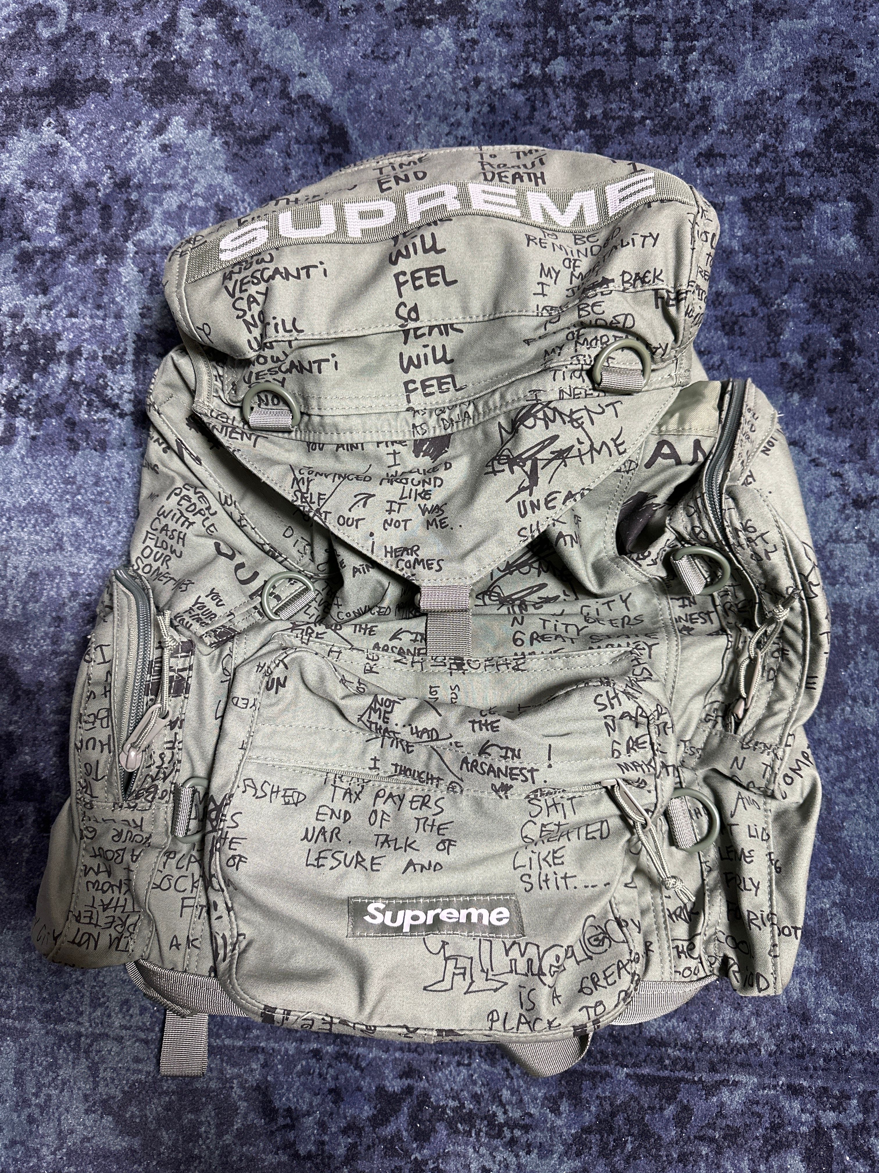 Supreme Field Backpack "Olive Gonz" (23SS)