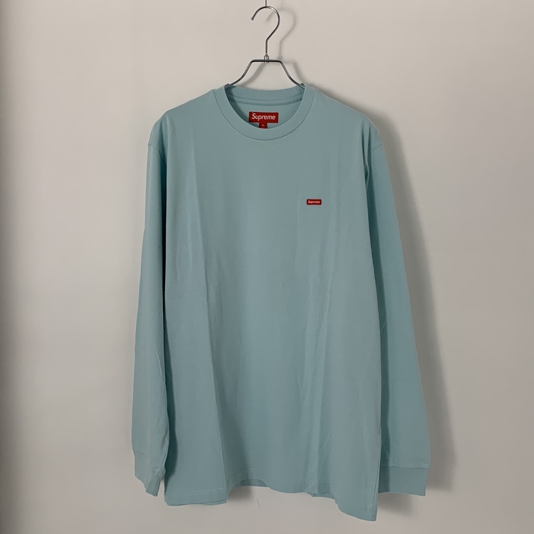 Supreme Small Box L/S Tee (25FW) "Light Blue"
