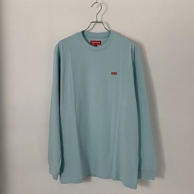 Supreme Small Box L/S Tee (25FW) "Light Blue"