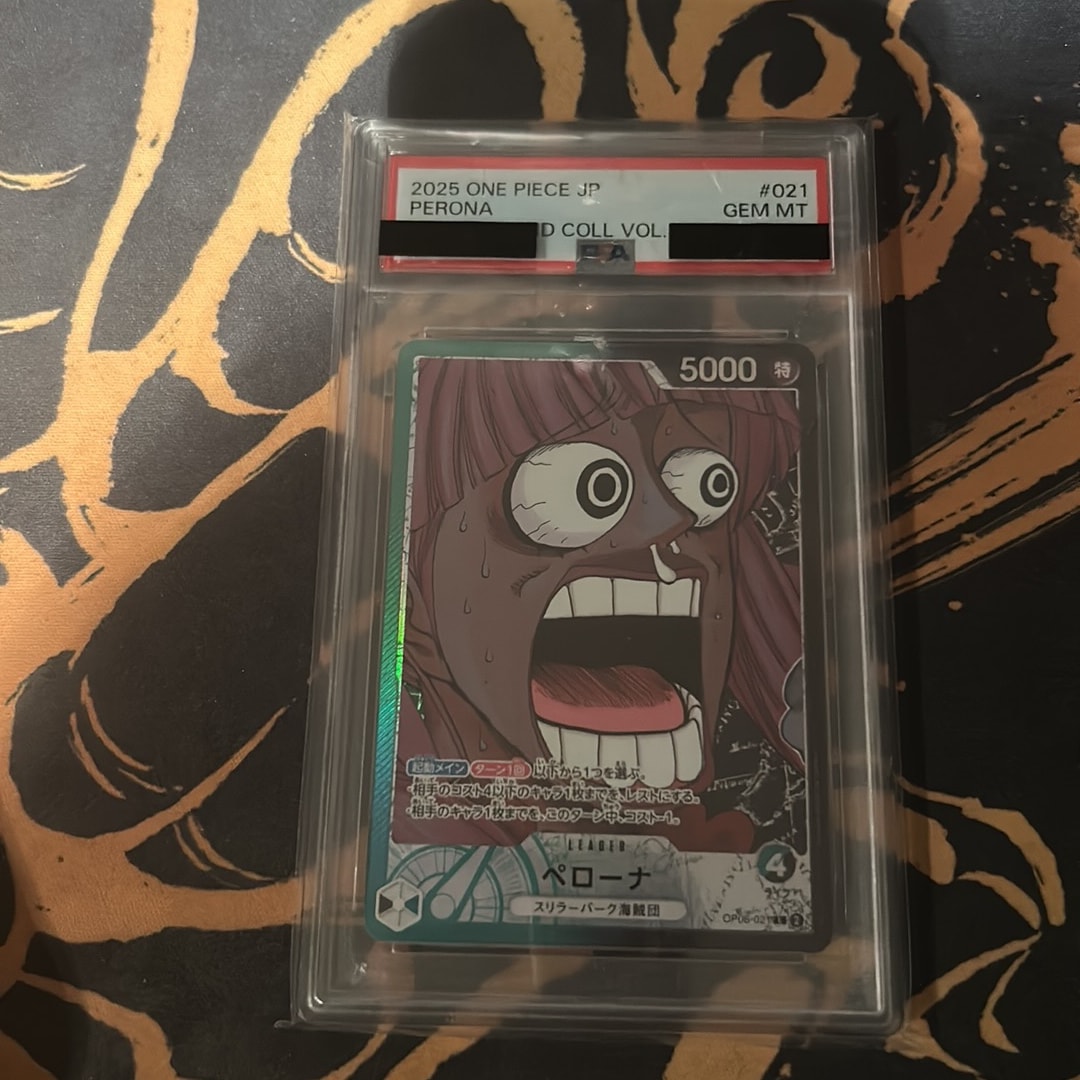 PSA10】ペローナ L [OP06-021](リミテッドカードコレクション「BASE