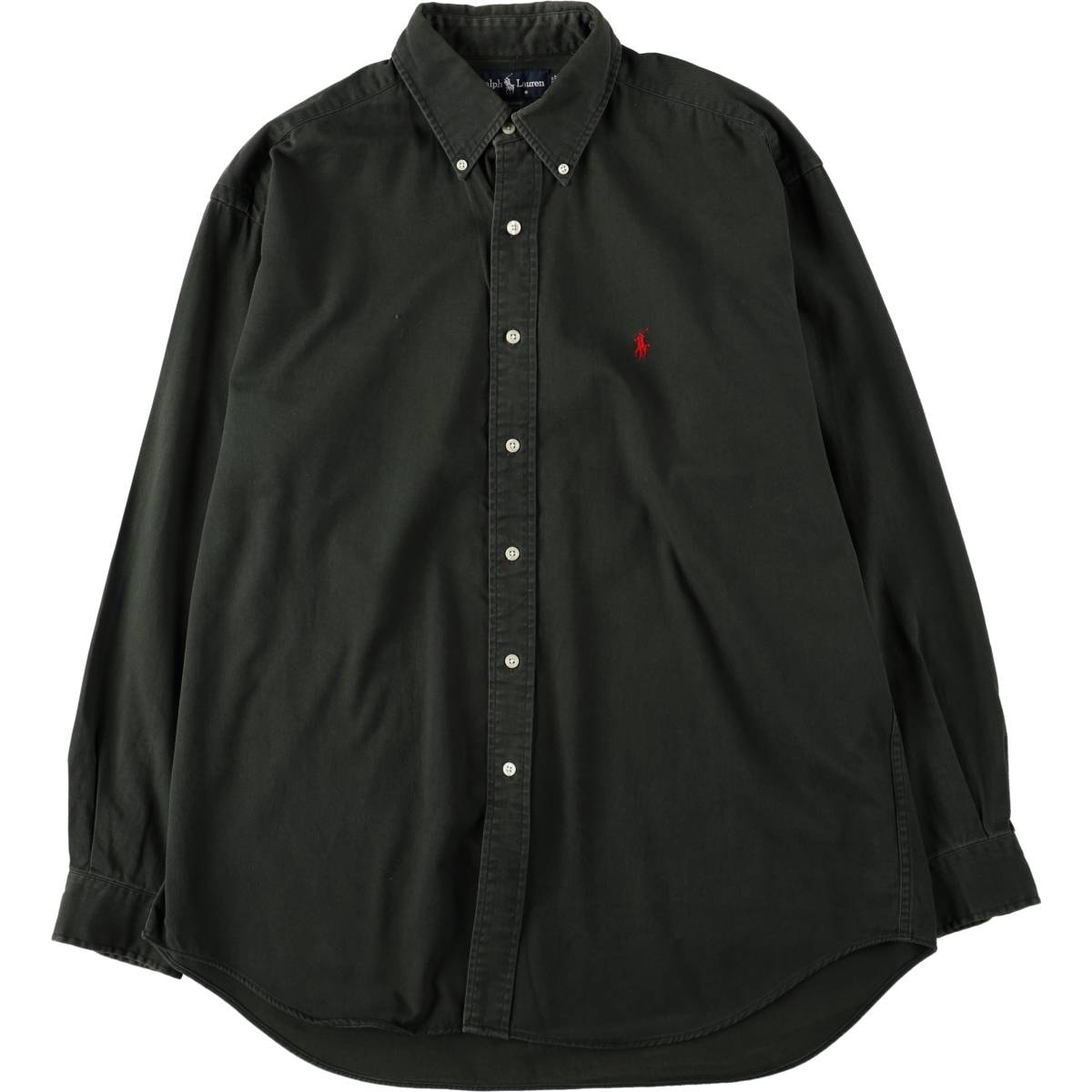 古着 ラルフローレン Ralph Lauren BLAIRE 長袖 ボタンダウンシャツ メンズL相当/eaa666446