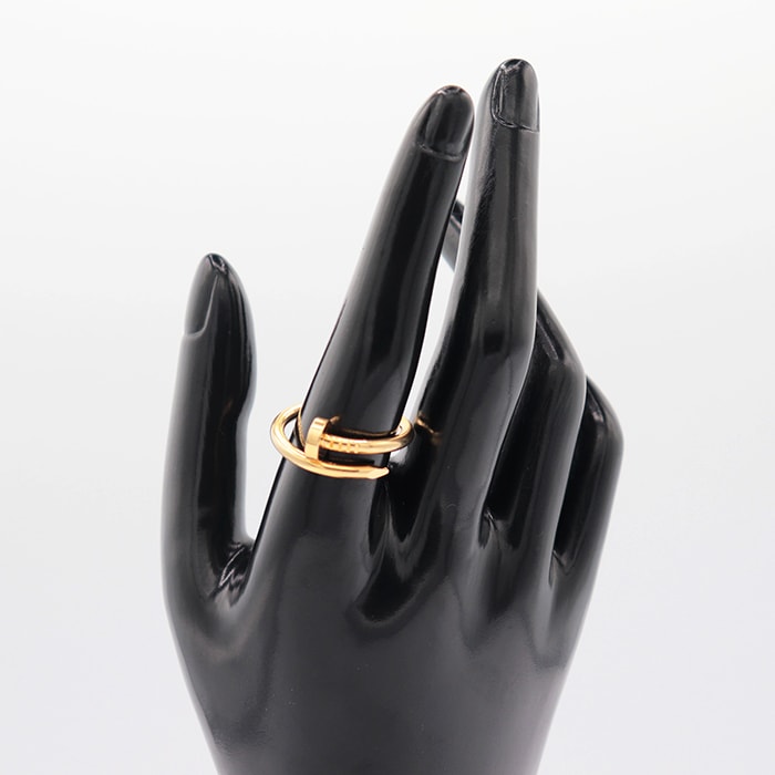 C (やや傷や汚れあり)】CARTIER カルティエ ジュストアンクル