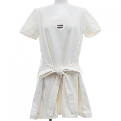 ミュウミュウ MIU MIU ジャージーミニドレス MF6409 SOOO 1965 ワンピース