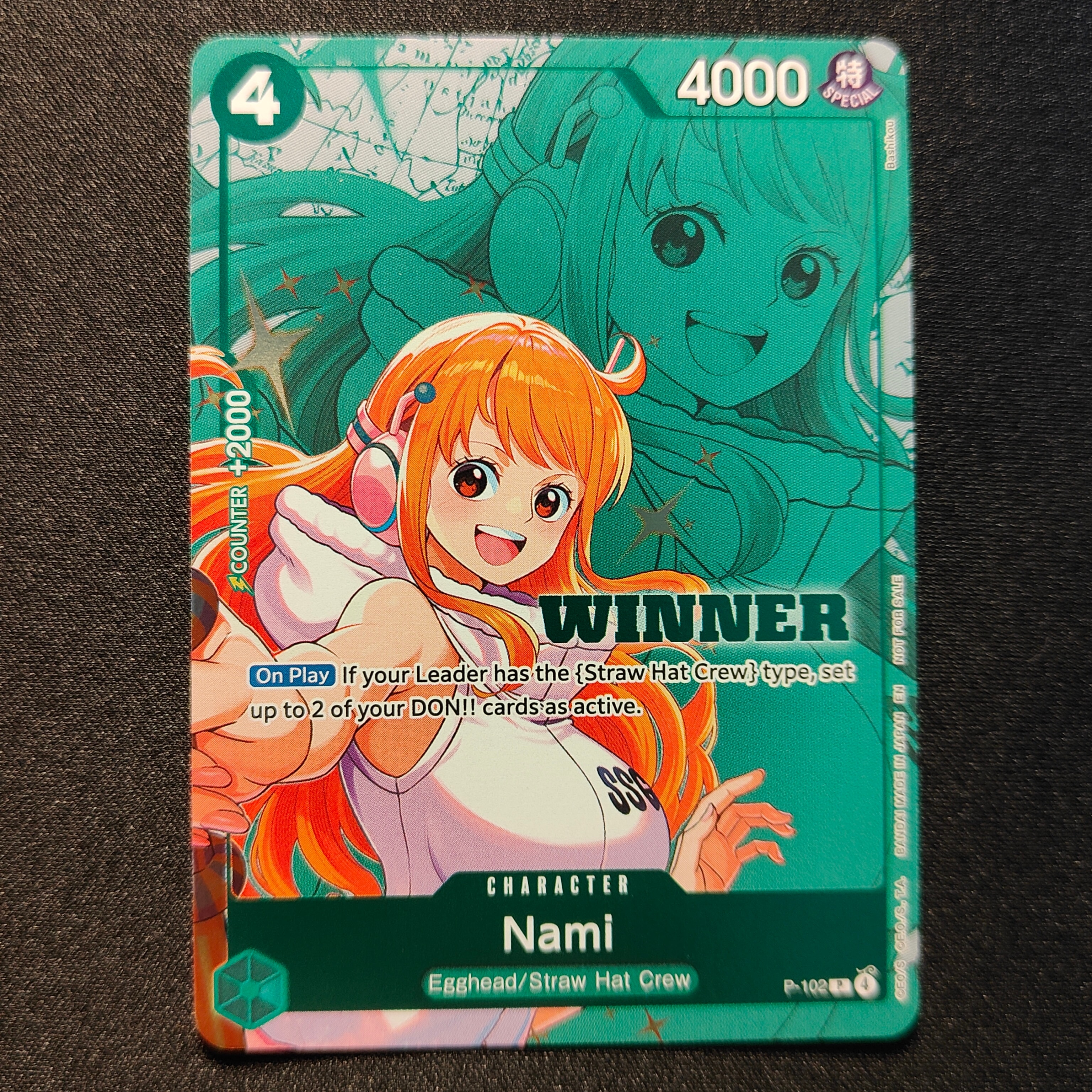 PSA10】ナミ P [P-102](プロモーションカード「プロモーションカード