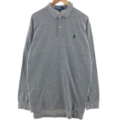古着 ラルフローレン Ralph Lauren POLO by Ralph Lauren 長袖 ポロシャツ メンズXL相当/eaa380510