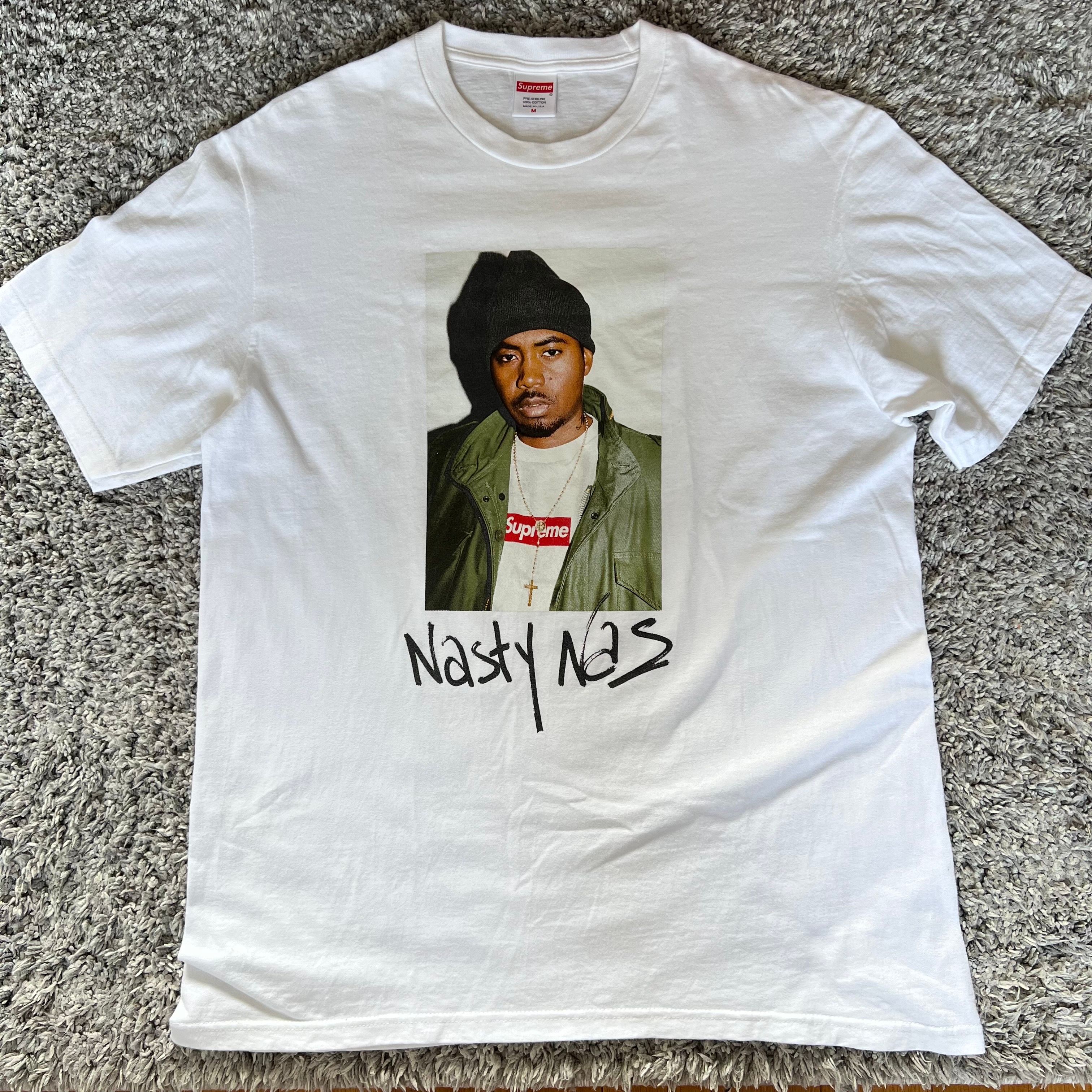 Supreme Nas Tee "White"