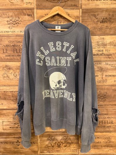 SAINT Mxxxxxx SKULL SWEAT "Navy"