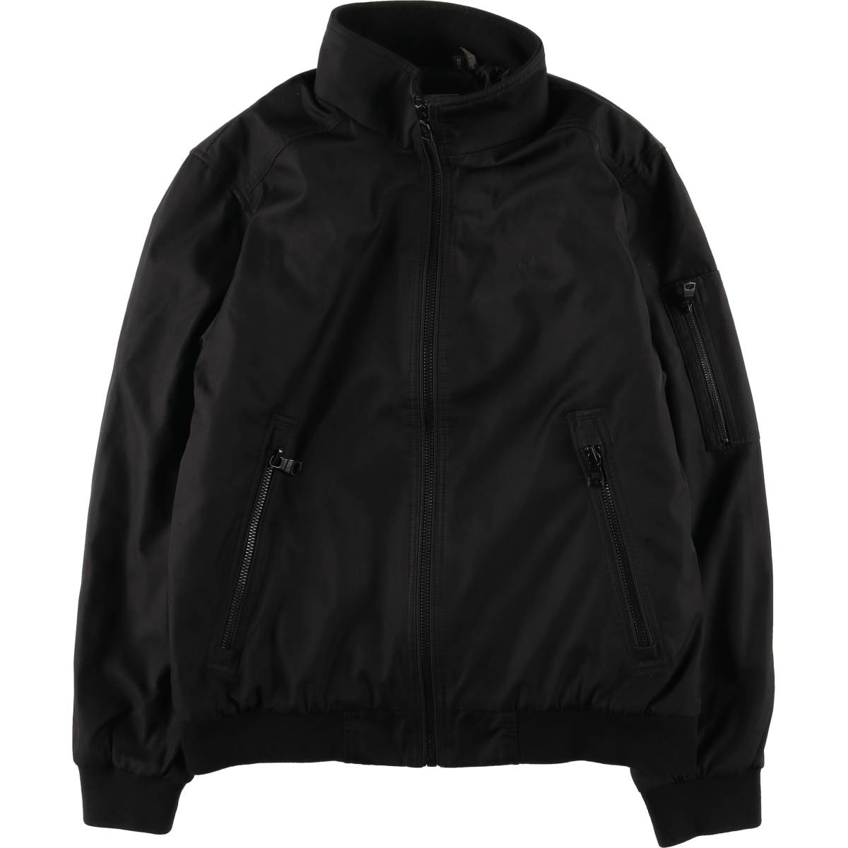 古着 カルバンクライン Calvin klein リップストップ 中綿ジャケット パファージャケット メンズM相当/eaa598686