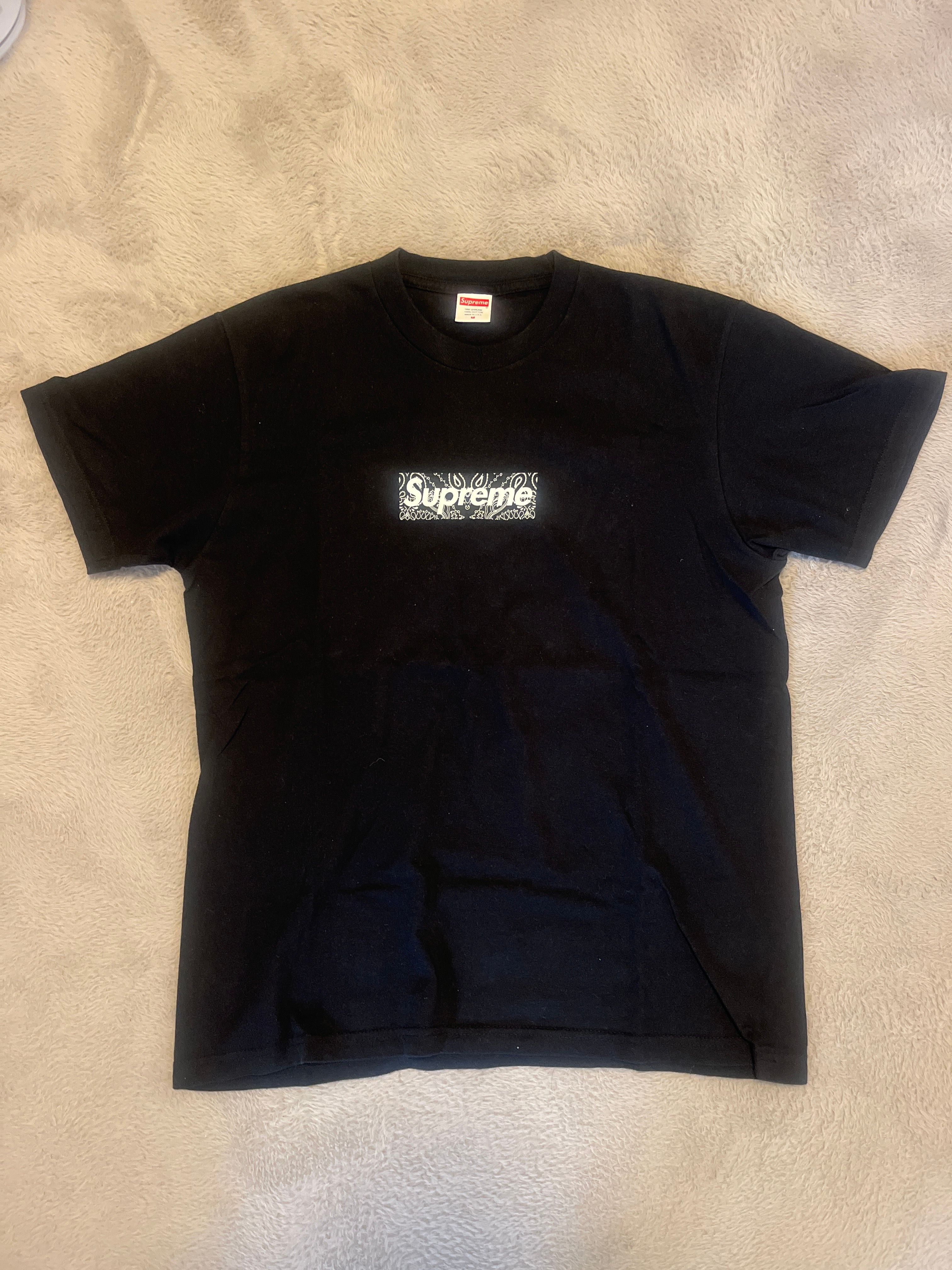 Supreme Bandana Box Logo Tee "Black"