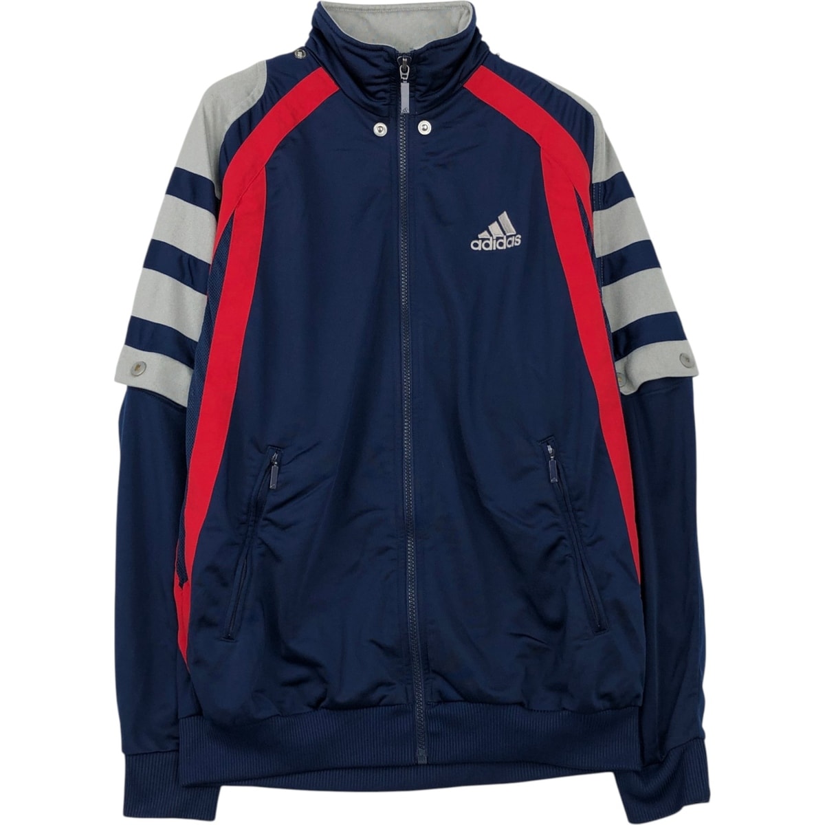 古着 90~00年代 アディダス adidas 2WAY バックロゴ ジャージ トラックジャケット メンズXL相当/eaa619721