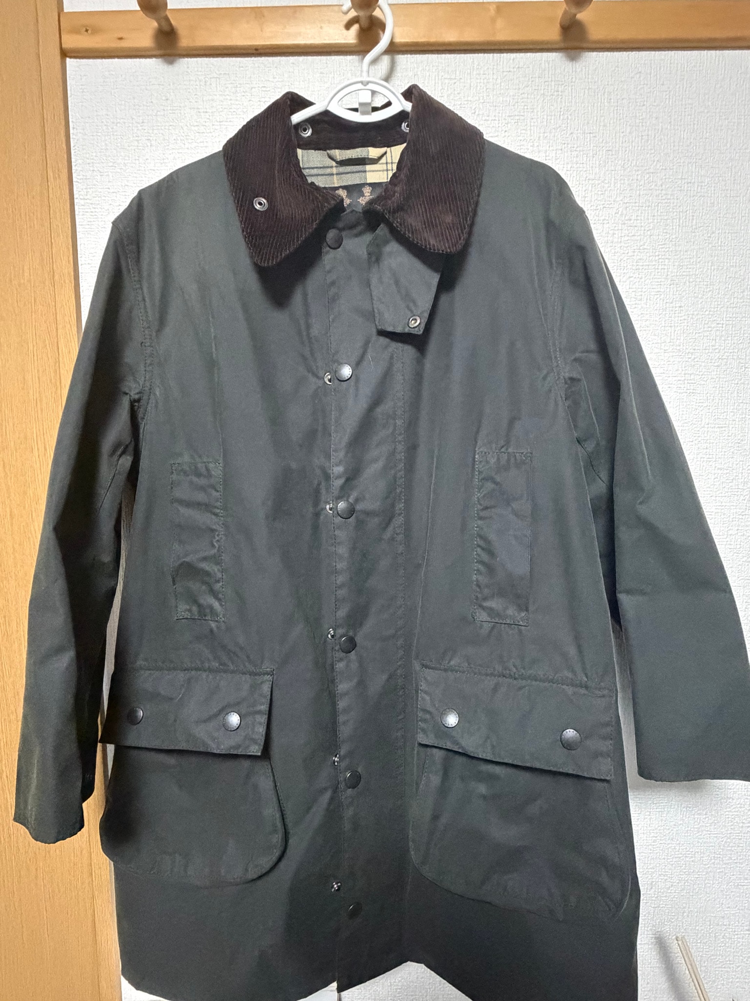 Barbour Border Wax Jacket "Green"