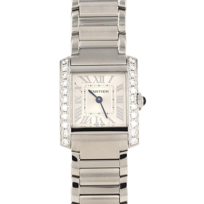 カルティエ タンクフランセーズSM/D W4TA0020 SS クォーツ