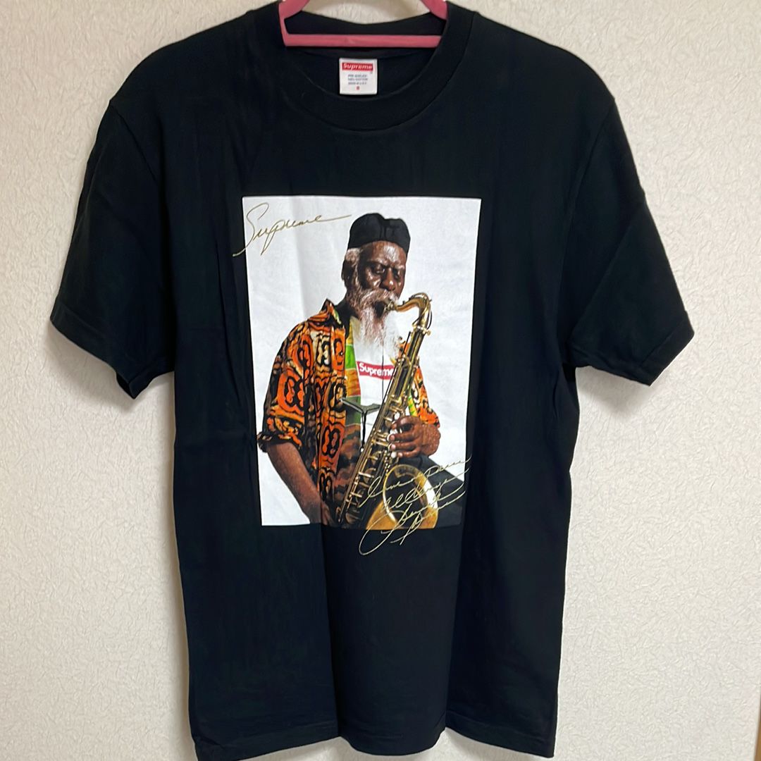 シュプリーム ファラオ サンダース Tシャツ "ブラック"