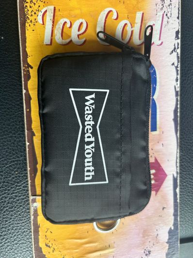 Wasted Youth Travel Case Mini "Black" / VERDY