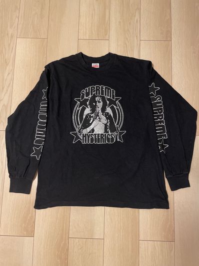 Supreme x HYSTERIC GLAMOUR L/S Tee "Black"