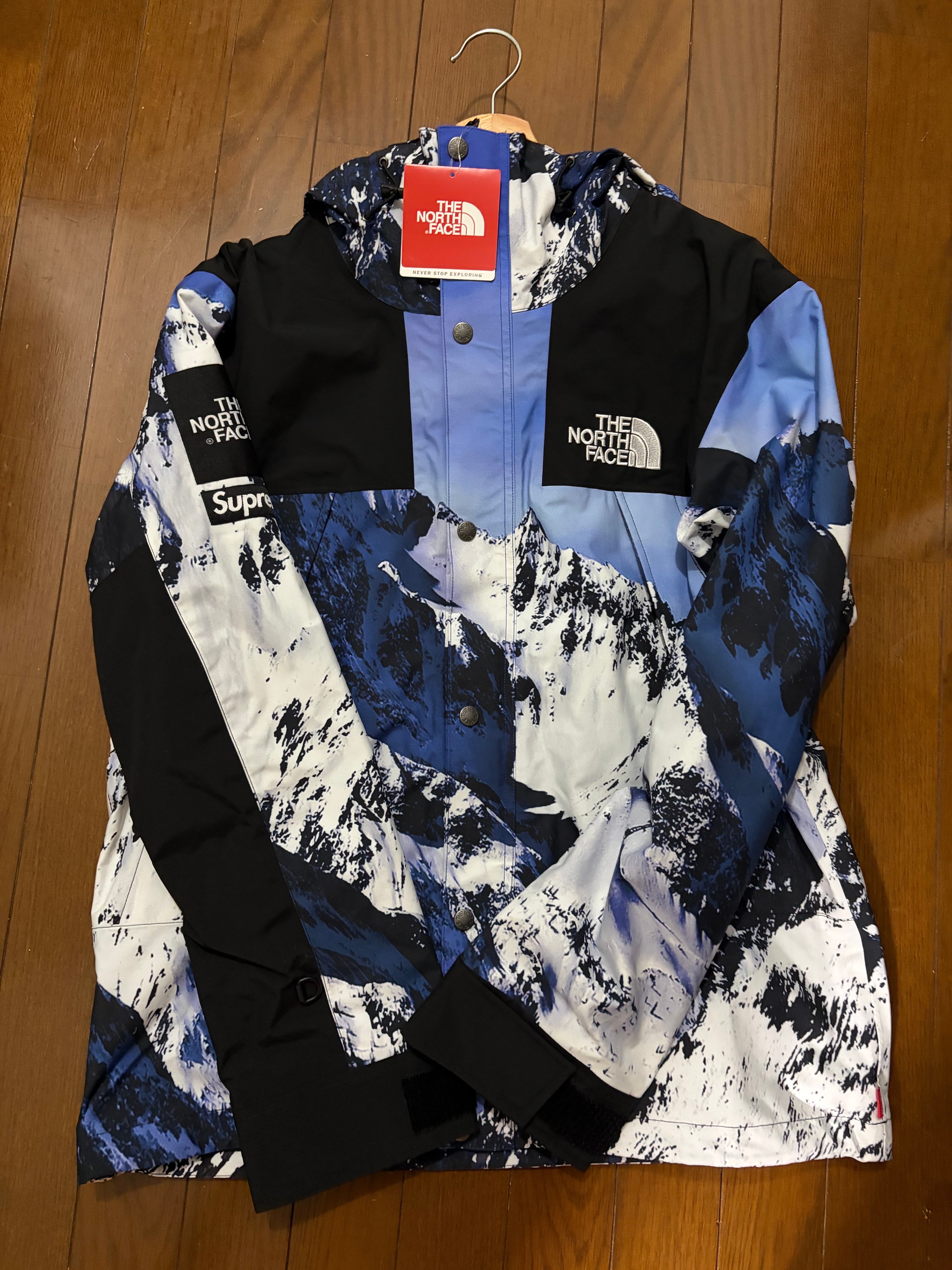 Supreme x The North Face Mountain Parka "Blue"