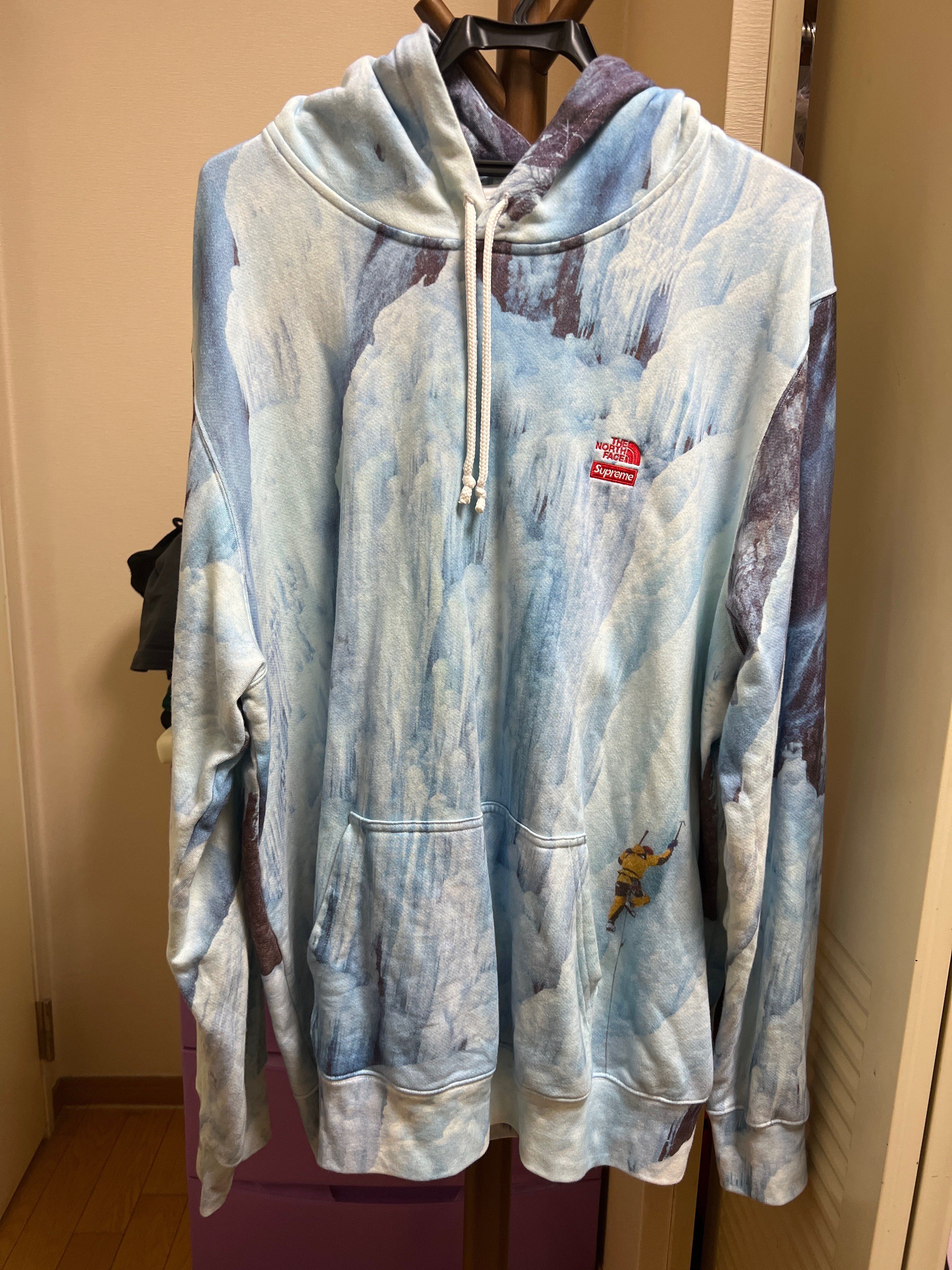 Supreme x The North Face Ice Climb Hooded Sweatshirt "Multi"