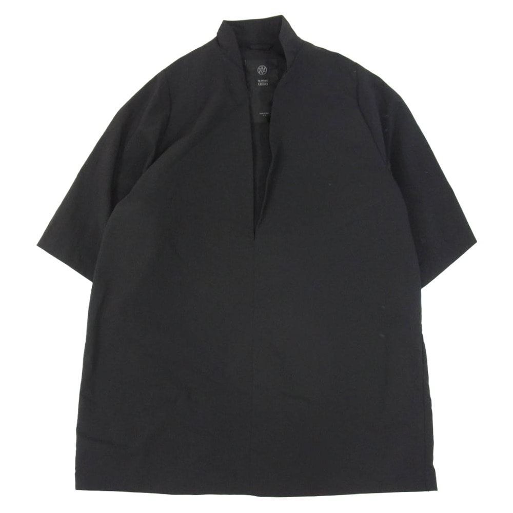 TEATORA テアトラ 半袖シャツ tt-SHT-002-DR ROOMKEY SHIRT DOCTOROID スキッパー プルオーバー ルームキー 半袖シャツ ブラック系 2【中古】